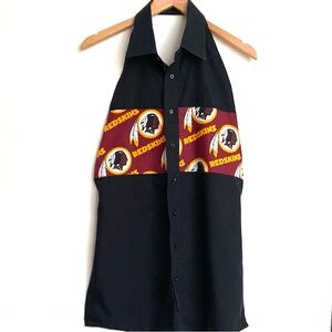 Custom Redskins Halter Apron, NWOT